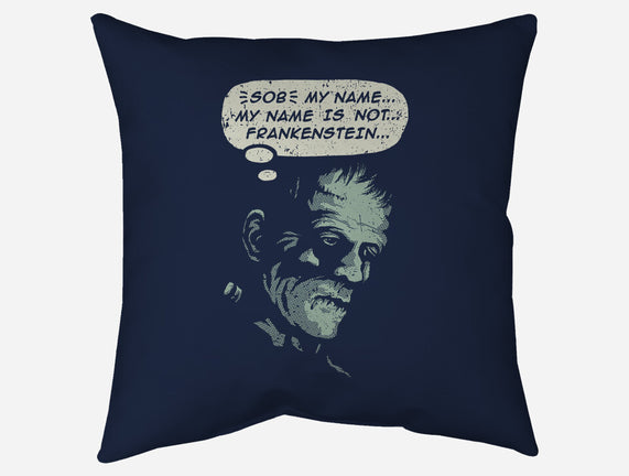My Name Is Not Frankenstein
