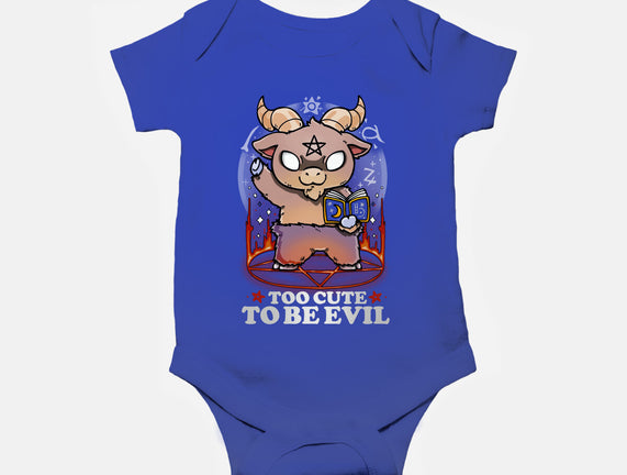 Too Cute To Be Evil