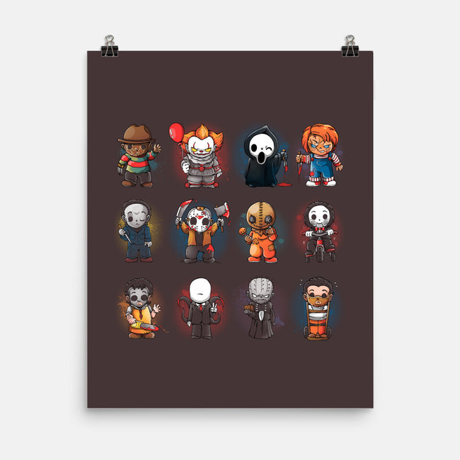 Horror Boys-none matte poster-Vallina84