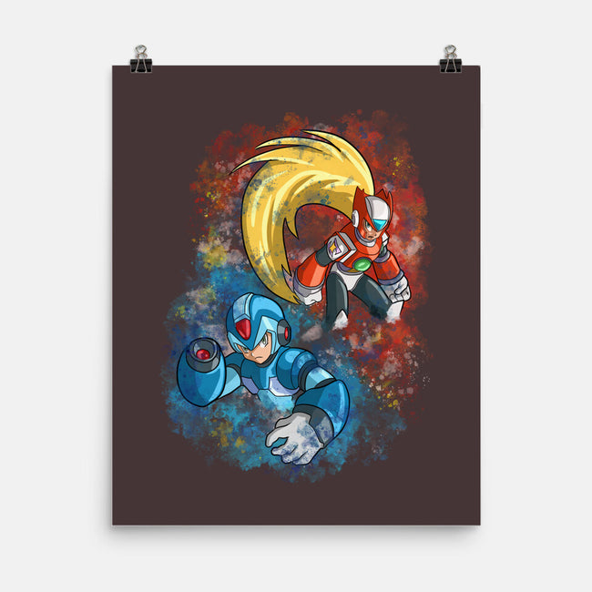 X And Z-none matte poster-nickzzarto