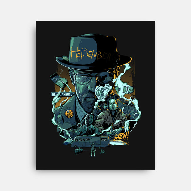 Master Cook-none stretched canvas-Conjura Geek