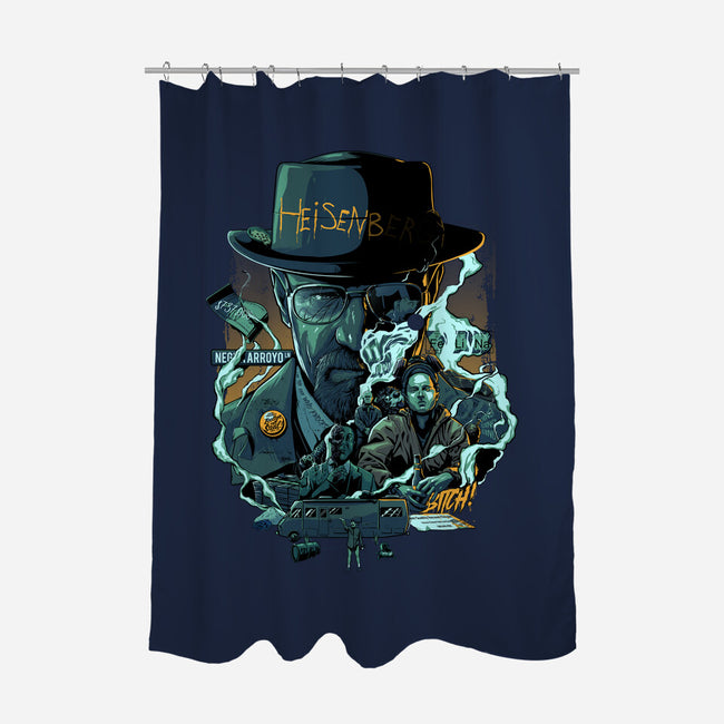 Master Cook-none polyester shower curtain-Conjura Geek