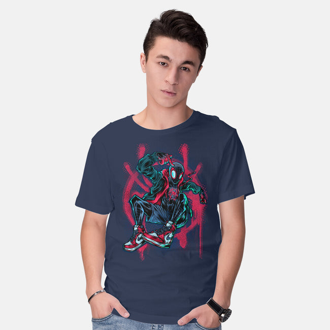 Morales-mens basic tee-Conjura Geek