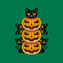 Cats And Pumpkins-womens basic tee-Logozaste