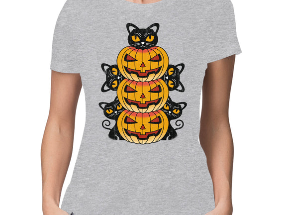 Cats And Pumpkins