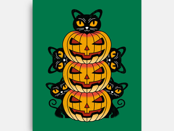 Cats And Pumpkins