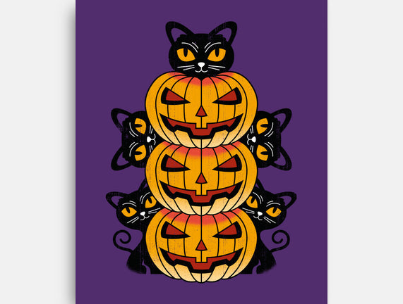 Cats And Pumpkins
