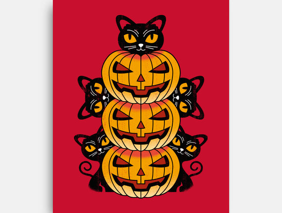Cats And Pumpkins