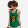 Cats And Pumpkins-womens racerback tank-Logozaste