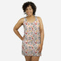 Falling Neighbor-womens all over print racerback dress-TeeFury