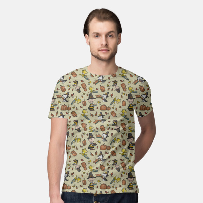 Thankful Nuts-mens all over print crew neck tee-TeeFury