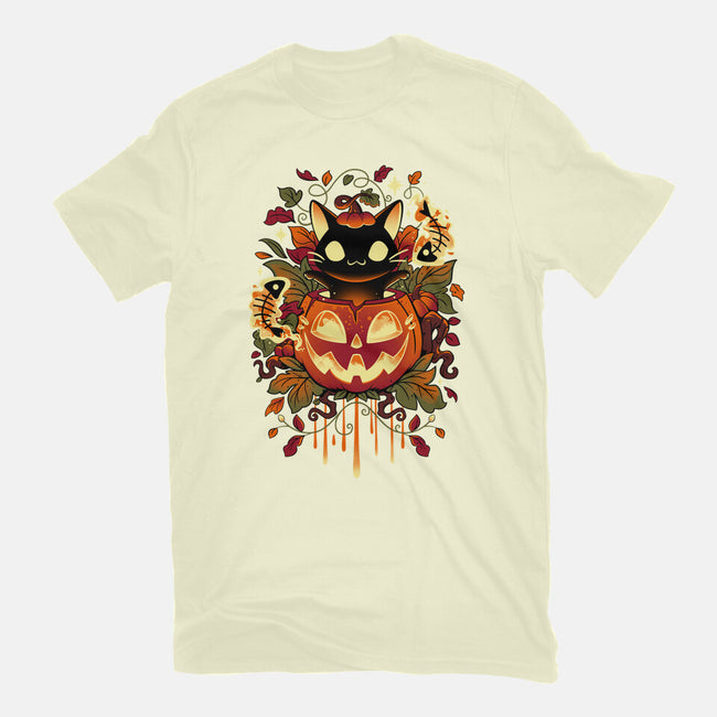 Autumn Tricks-mens basic tee-Snouleaf