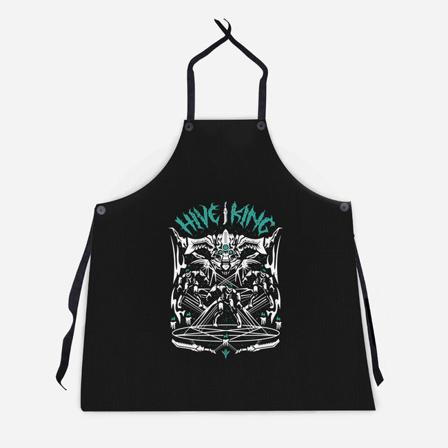 First Navigator Hive King-unisex kitchen apron-Logozaste