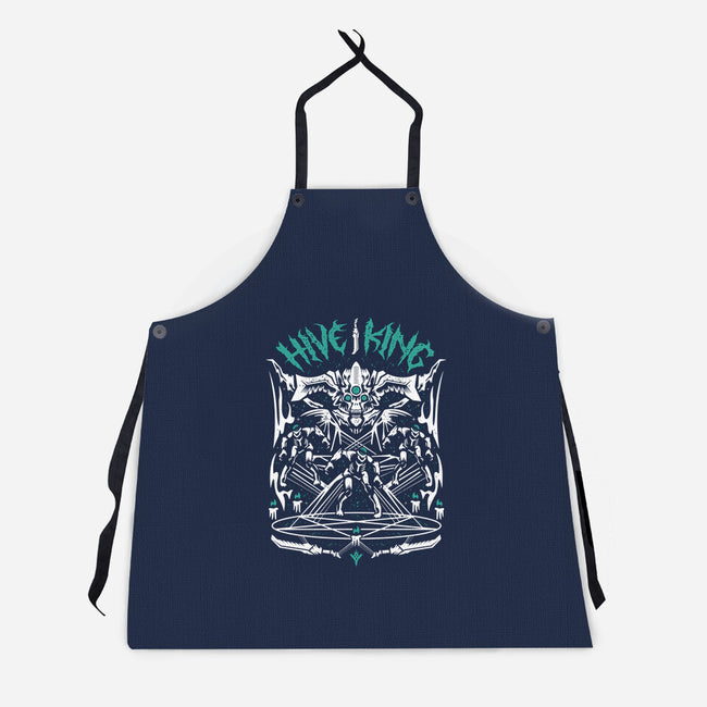 First Navigator Hive King-unisex kitchen apron-Logozaste