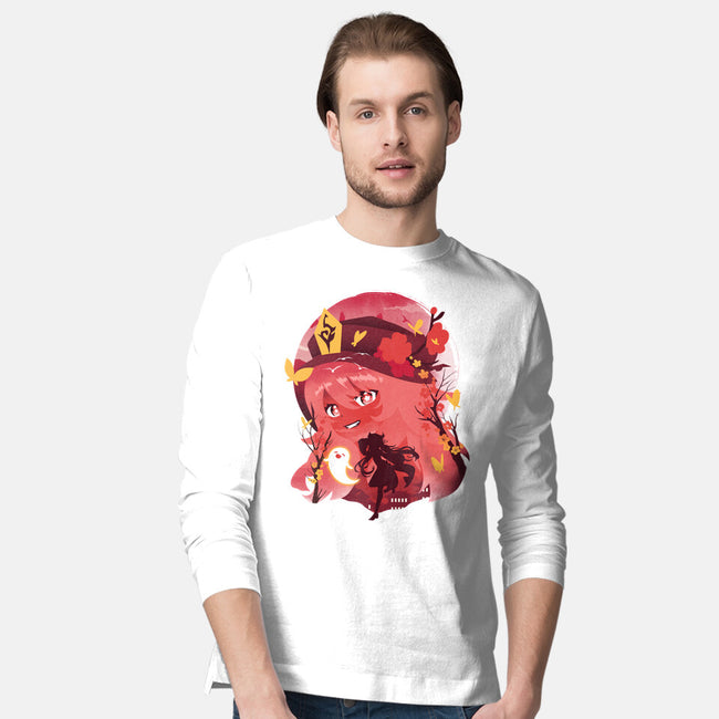 Hu Tao Ukiyo E-mens long sleeved tee-dandingeroz