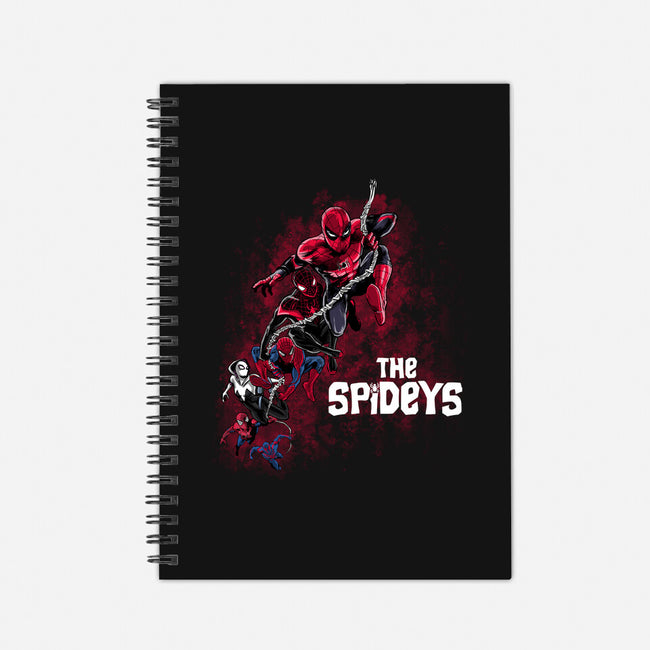 The Spideys-none dot grid notebook-zascanauta