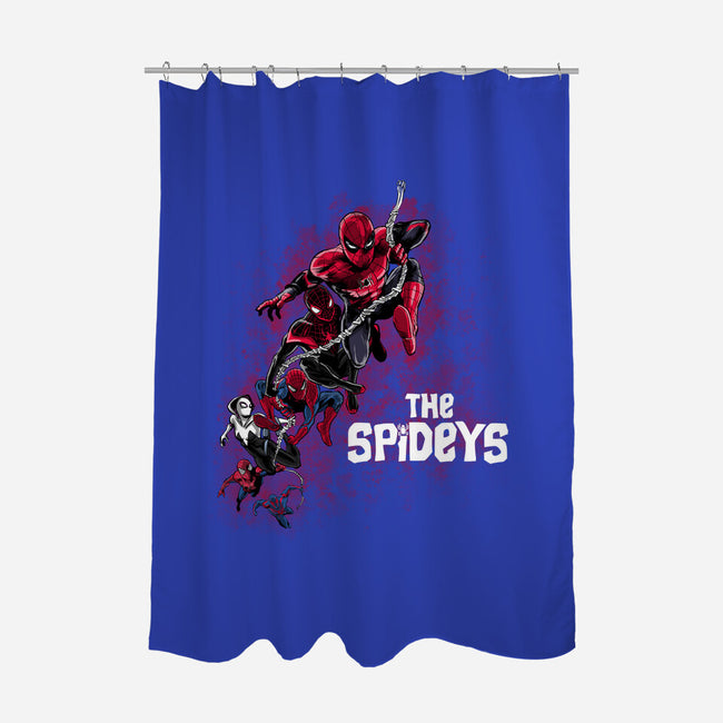The Spideys-none polyester shower curtain-zascanauta