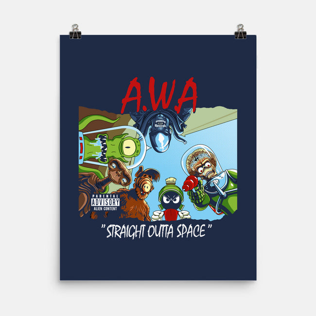 Aliens With Attitude-none matte poster-goodidearyan