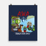 Aliens With Attitude-none matte poster-goodidearyan