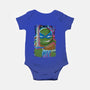 Leonardo Glitch-baby basic onesie-danielmorris1993