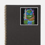 Leonardo Glitch-none glossy sticker-danielmorris1993