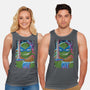 Leonardo Glitch-unisex basic tank-danielmorris1993