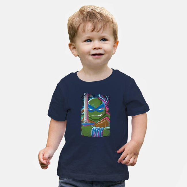 Leonardo Glitch-baby basic tee-danielmorris1993