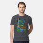 Leonardo Glitch-mens premium tee-danielmorris1993