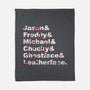Slasher List-none fleece blanket-goodidearyan
