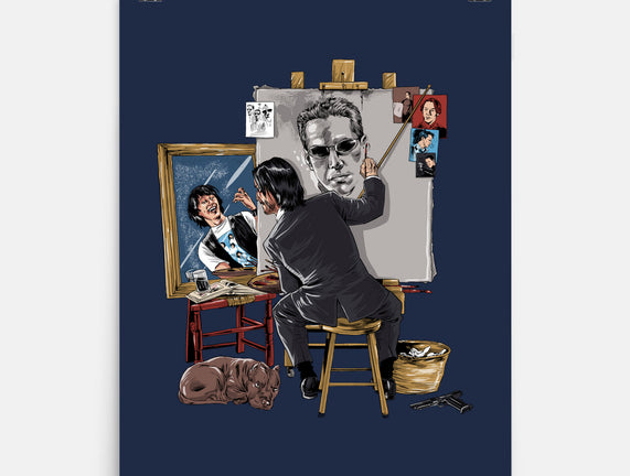 Keanu Triple Self-Portrait
