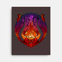 Stained Glass Darkness-none stretched canvas-daobiwan