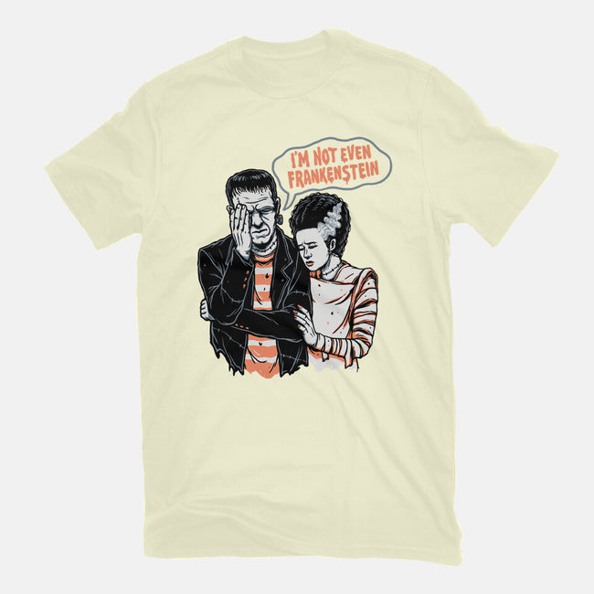 I'm Not Even Frankenstein-mens basic tee-momma_gorilla
