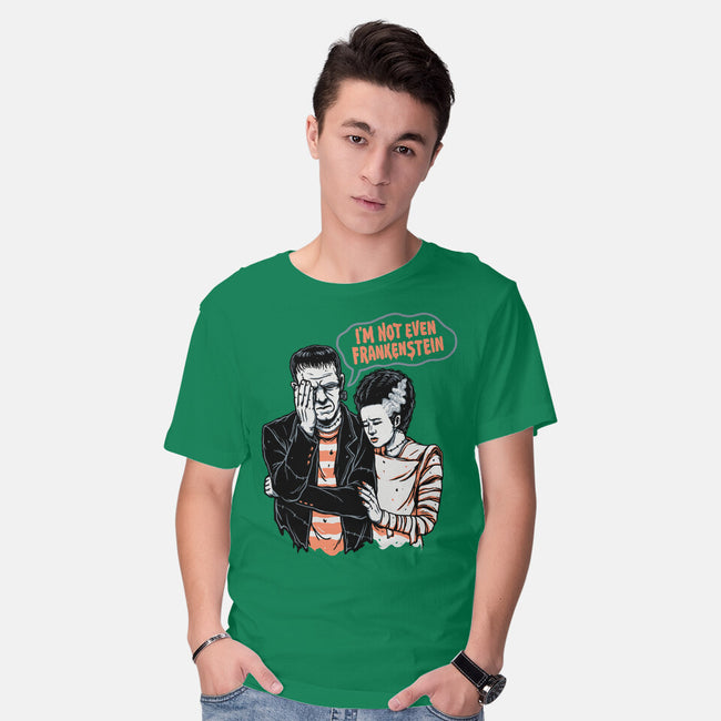 I'm Not Even Frankenstein-mens basic tee-momma_gorilla