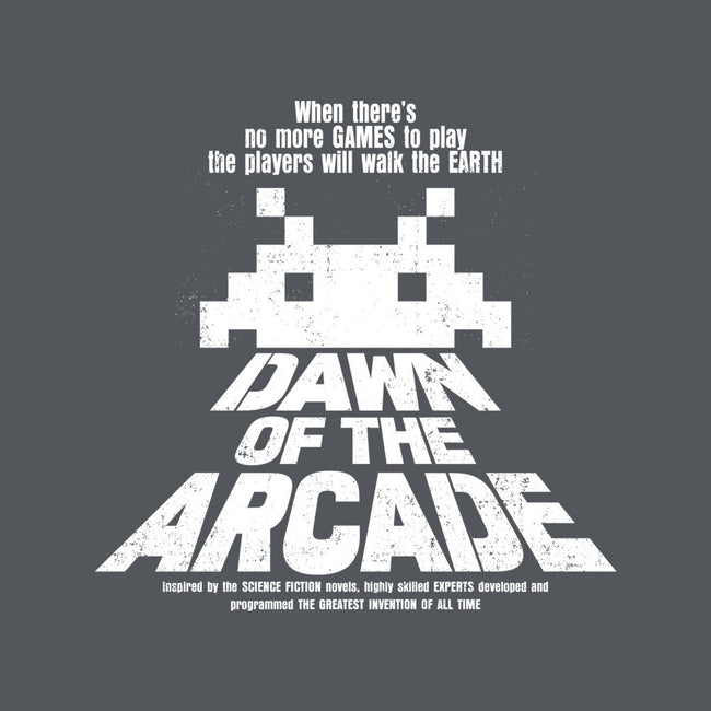 Dawn Of The Arcade-mens basic tee-retrodivision