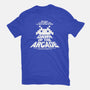 Dawn Of The Arcade-mens heavyweight tee-retrodivision