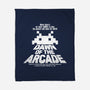 Dawn Of The Arcade-none fleece blanket-retrodivision