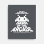 Dawn Of The Arcade-none stretched canvas-retrodivision