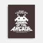 Dawn Of The Arcade-none stretched canvas-retrodivision