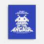 Dawn Of The Arcade-none stretched canvas-retrodivision