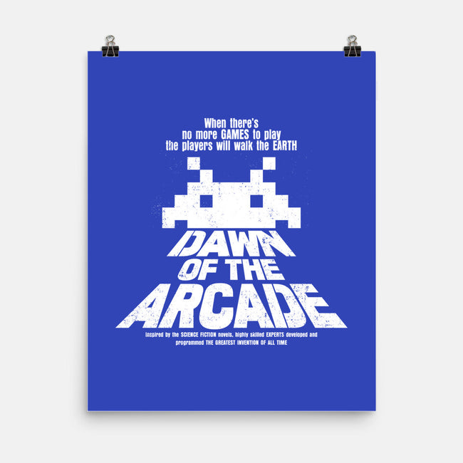 Dawn Of The Arcade-none matte poster-retrodivision