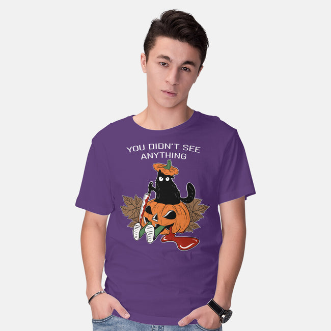 The Halloween Killer-mens basic tee-fanfabio