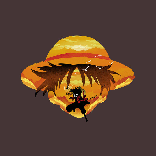 Pirate Head Landscape-none glossy sticker-dandingeroz