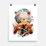 Kazuha Ukiyo E-none matte poster-dandingeroz