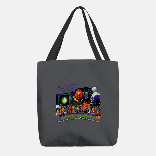 Enjoy The Horrorthon In Santa Mira-none basic tote bag-goodidearyan