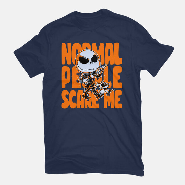 Normal Scare-womens fitted tee-estudiofitas