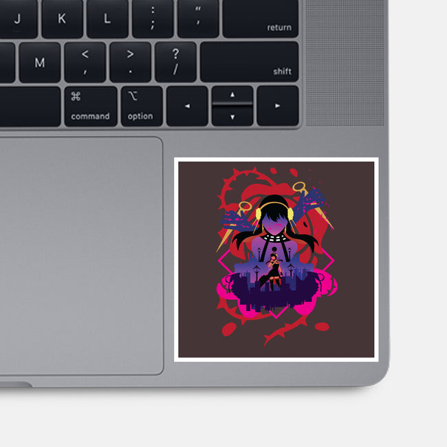 The Assassin-none glossy sticker-SwensonaDesigns