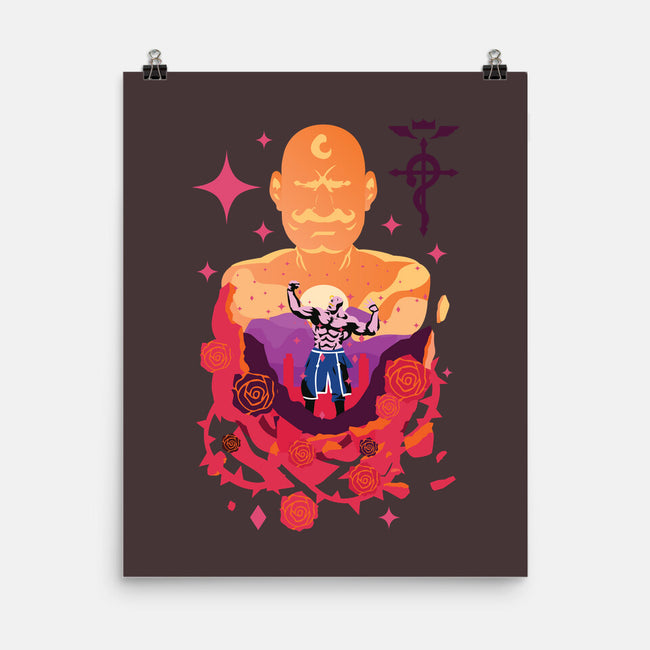 The Armstrong-none matte poster-SwensonaDesigns