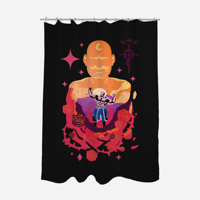 The Armstrong-none polyester shower curtain-SwensonaDesigns