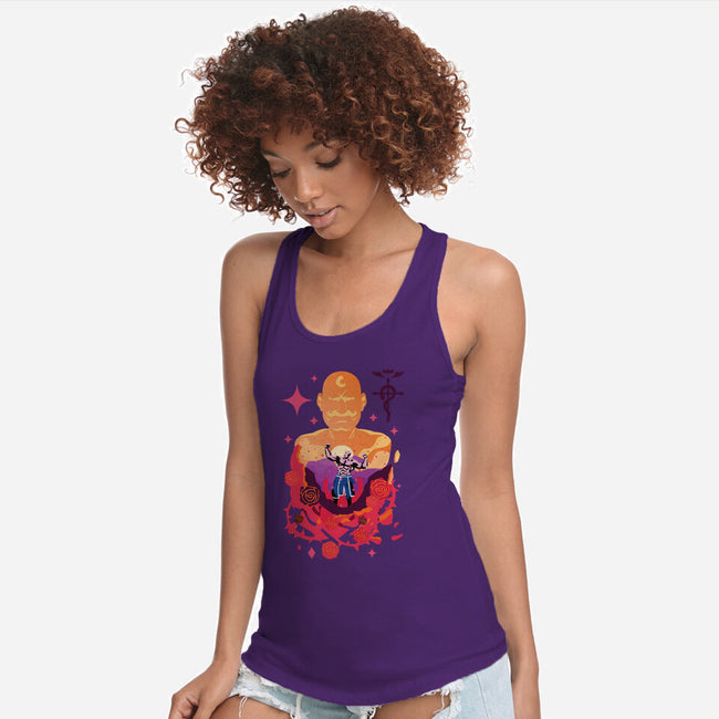 The Armstrong-womens racerback tank-SwensonaDesigns