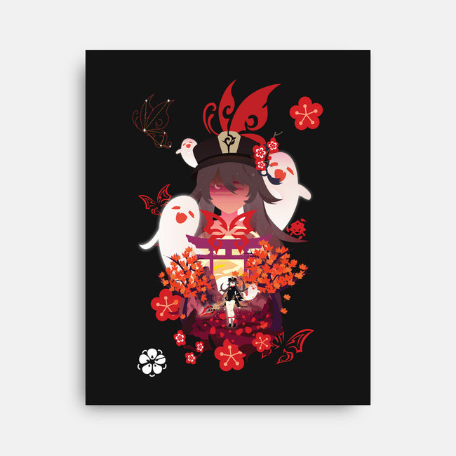 The Fun In Funeral-none stretched canvas-SwensonaDesigns